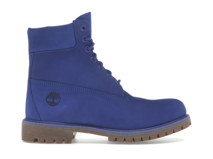 Bottes Timberland Premium imperméables 6" édition 50e anniversaire, bleu vif