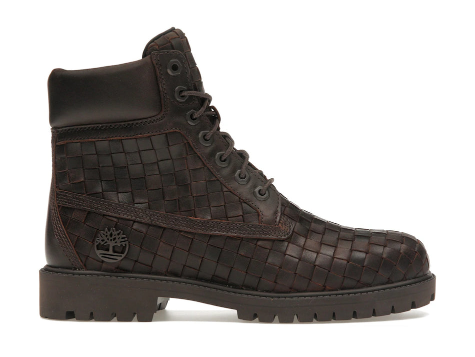 Timberland 6" Premium Boot Woven Dark Brown