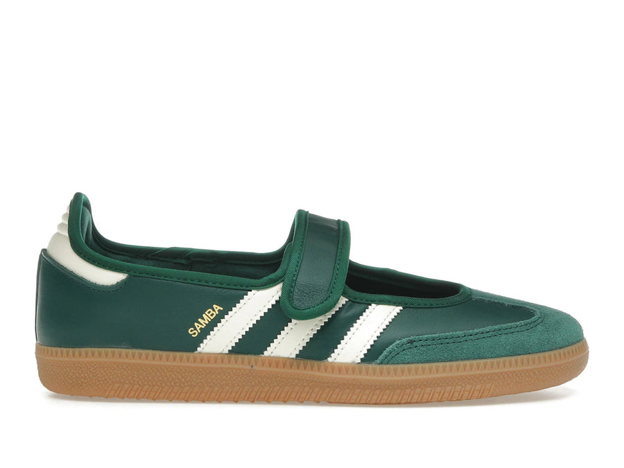 adidas Samba Jane Vert Blanc Gomme (Femme)