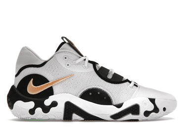 Nike PG 6 White Black Orange Chalk
