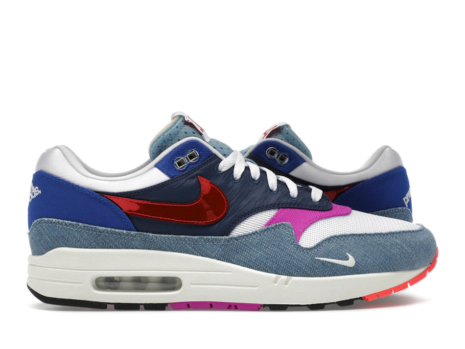 Nike Air Max 1 Premium Goods Sport Red Varsity Royal