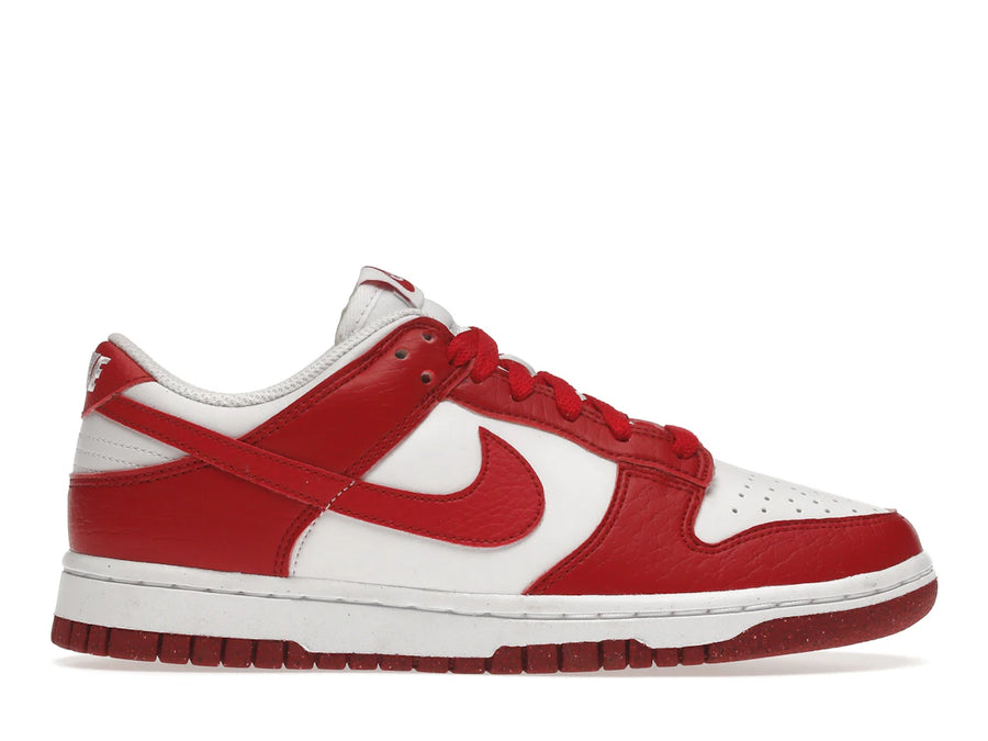 Nike Dunk Low Next Nature Blanc Rouge Gym (Femme)