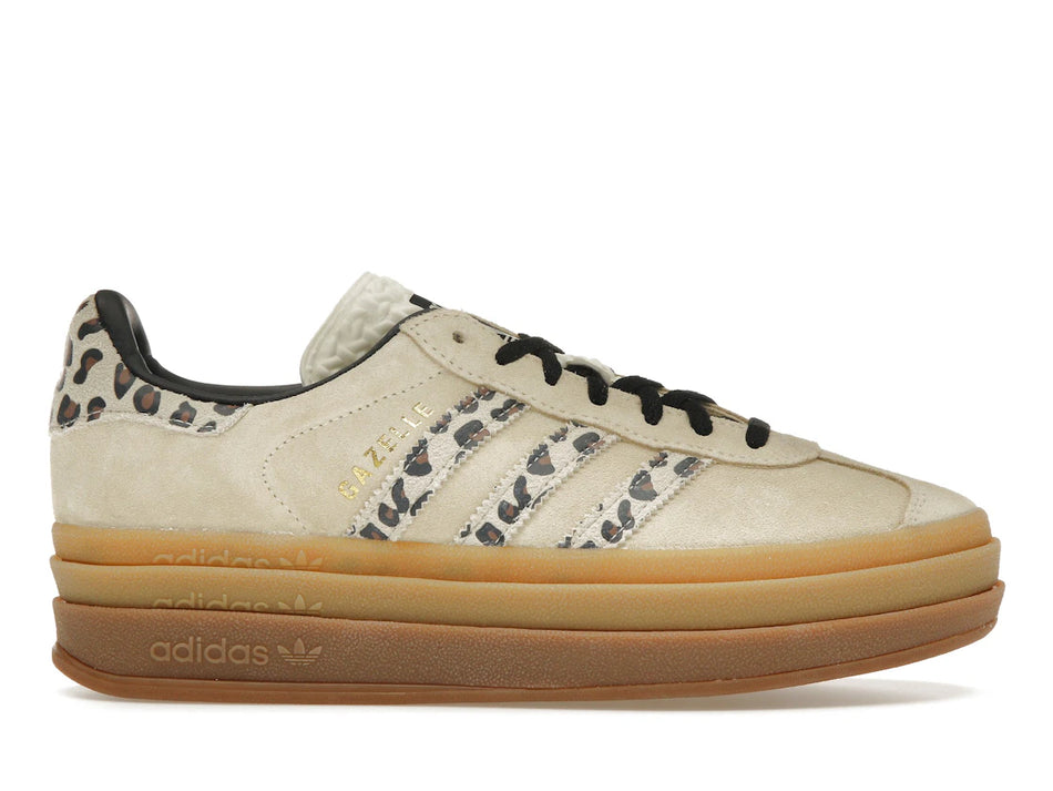 adidas Gazelle Bold Cream Black Leopard (Women's)