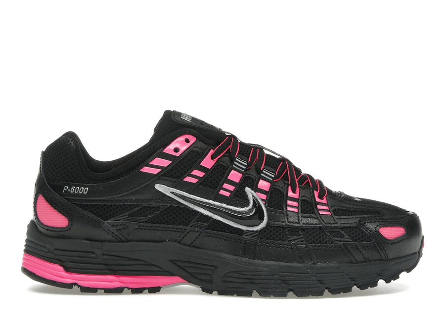 Nike P-6000 Rose Explosion Argent Métallisé Noir