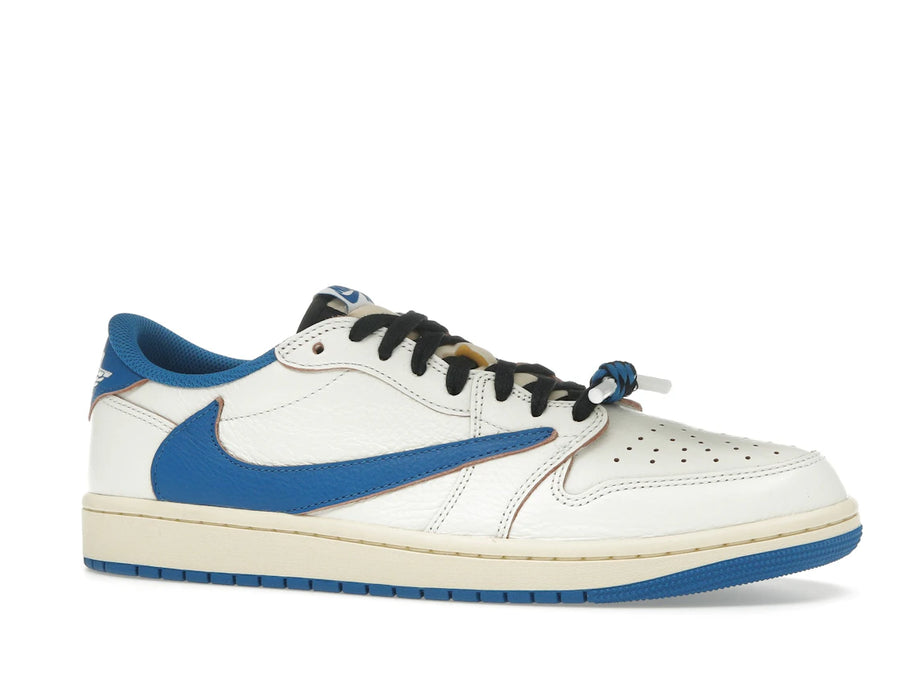 Jordan 1 Retro Low OG SP Fragment x Travis Scott Sail Military Blue