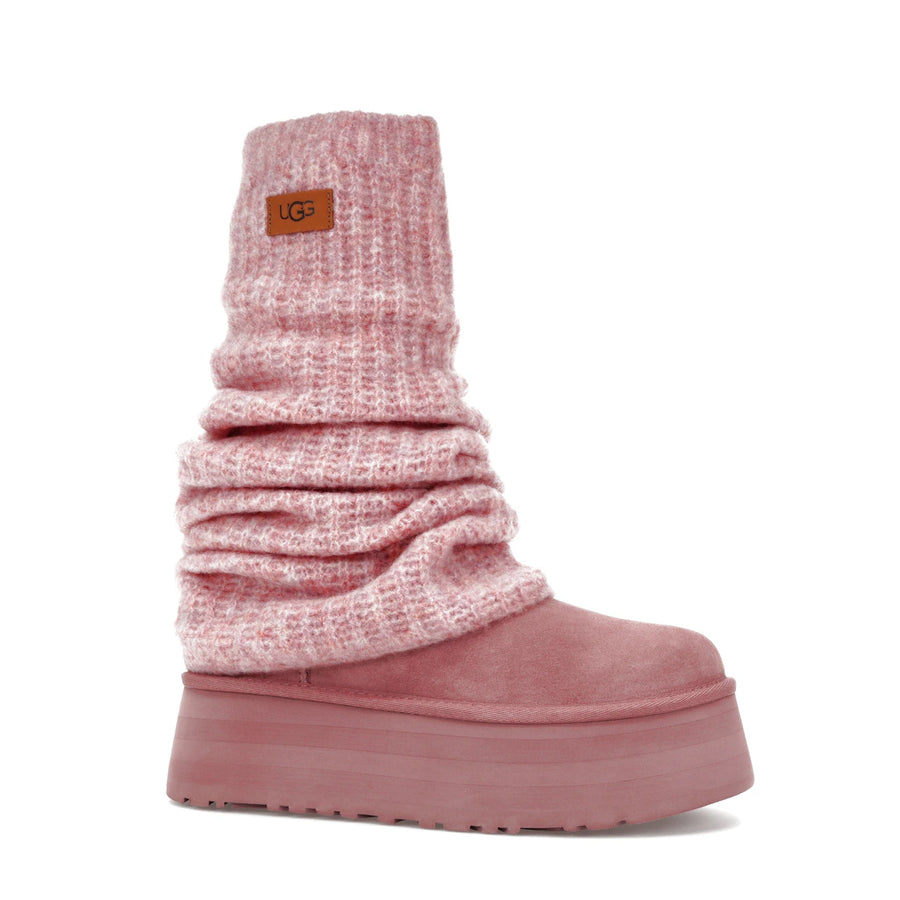Bottes guêtres UGG Classic Mini Dipper Rose Aube (Femme)