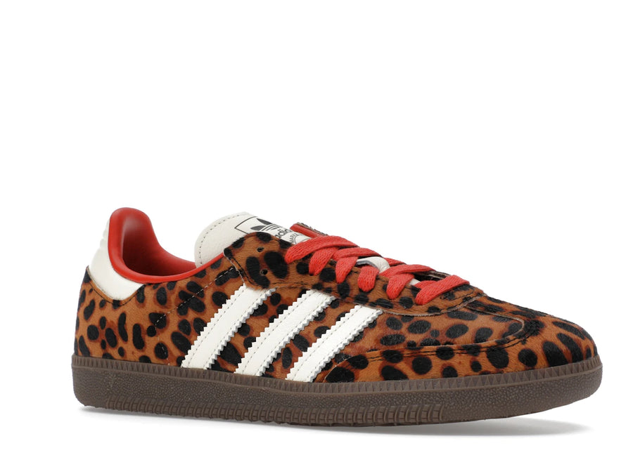 adidas Samba OG Preloved Red Leopard (Femme)