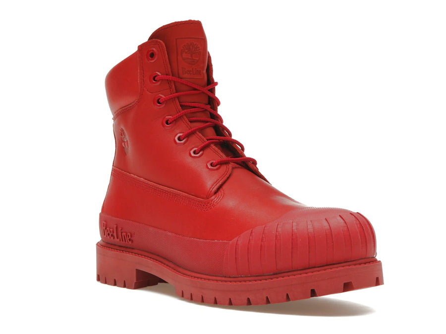 Bottes Timberland 6" Premium Bee Line à embout en caoutchouc WP en nubuck rouge