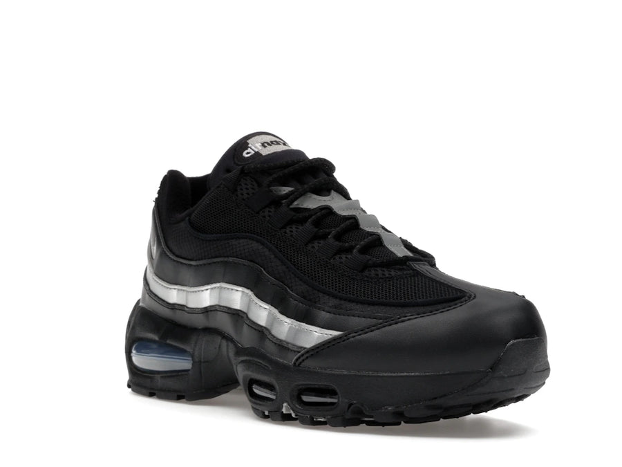 Nike Air Max 95 OG Big Bubble Noir Blanc Argent Métallisé