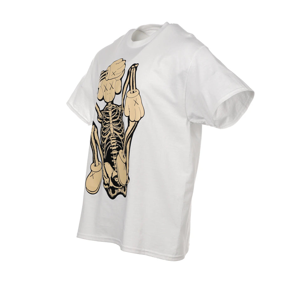 T-shirt KAWS SKELETON NEW FICTION Bone