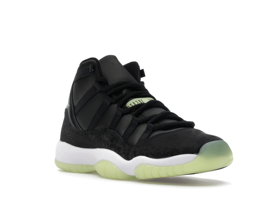 Jordan 11 Retro Black Barely Volt (GS)