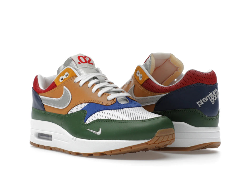 Nike Air Max 1 Premium Goods White Forest Green