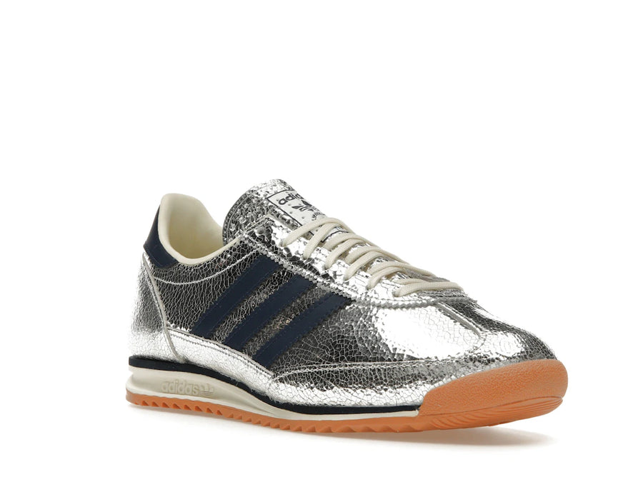 adidas SL 72 OG Argent Métallisé Bleu Marine Universitaire (Femme)