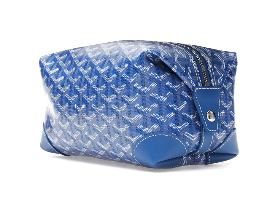 Trousse de toilette Goyard Boeing 25 bleu ciel