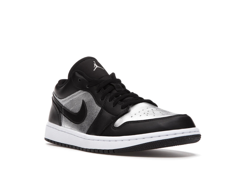 Jordan 1 Low SE Noir Argent Métallisé (Femme)