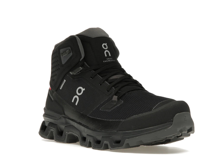 On Running Cloudrock 2 Waterproof Black Eclipse