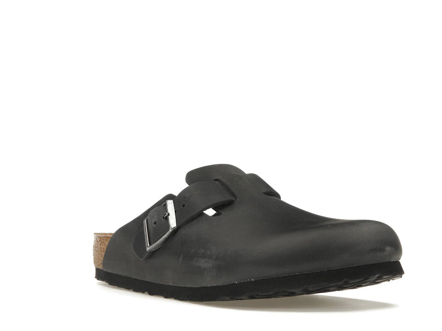 Birkenstock Boston Oiled Leather Black