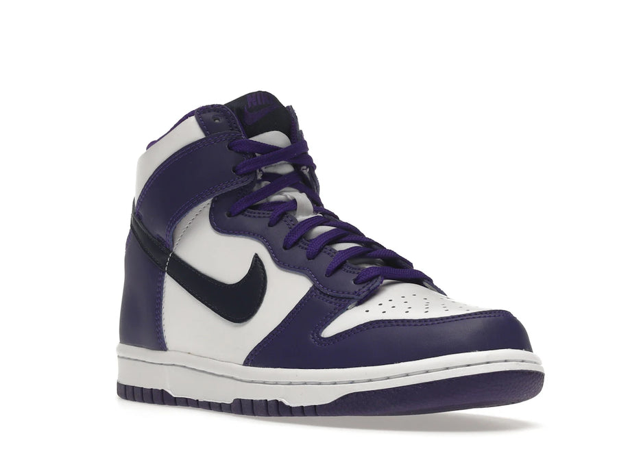 Nike Dunk High Electro Purple Midnight Navy (GS)