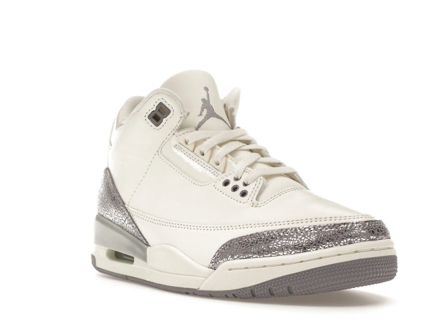 Jordan 3 Retro Sail Gris Ciment (Femme)