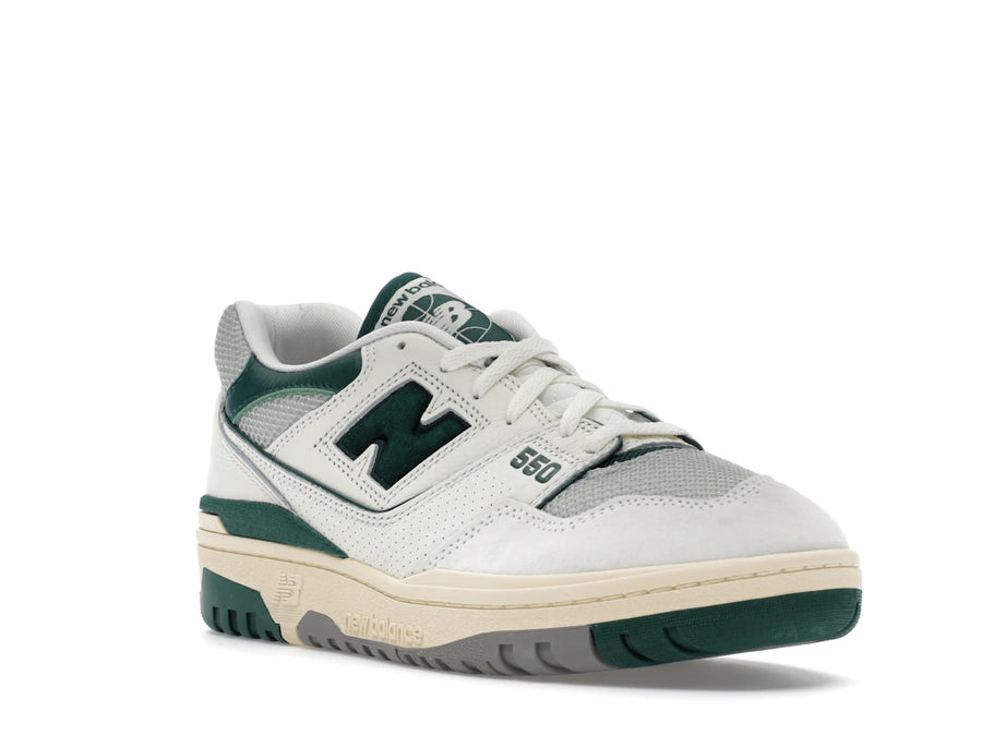 Pack New Balance 550 Sea Salt Vert Marais