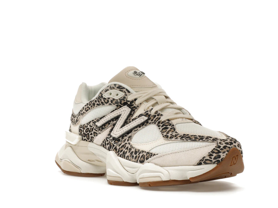 New Balance 9060 ASOS Exclusive Beige Marron Imprimé Léopard