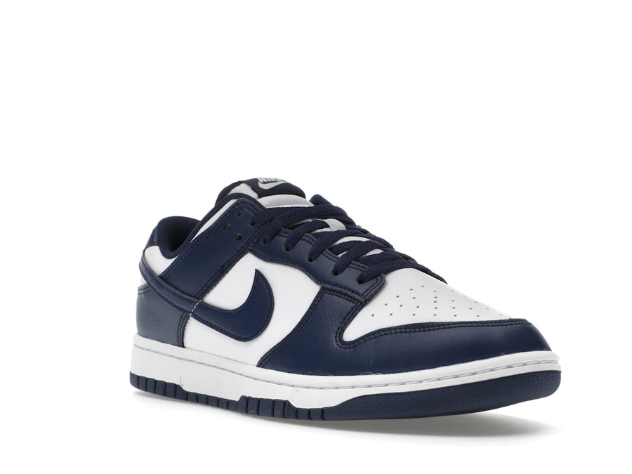 Nike Dunk Low Blanc Bleu marine
