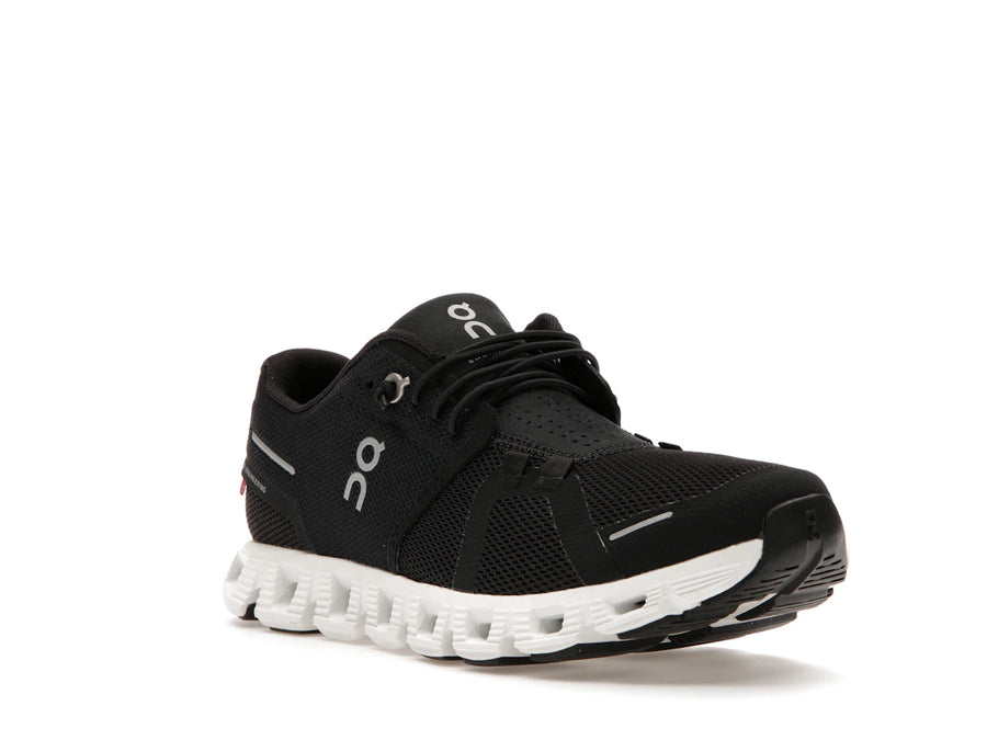 Chaussures de running Cloud 5 Noir et Blanc (Femme)