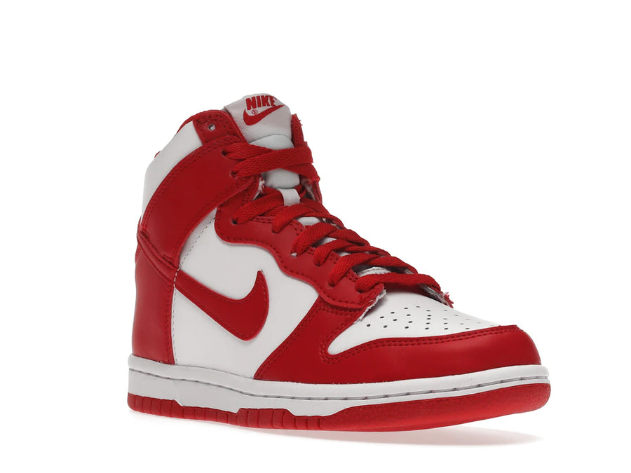Nike Dunk High Championship Blanc Rouge (Étiquette blanche) (GS)