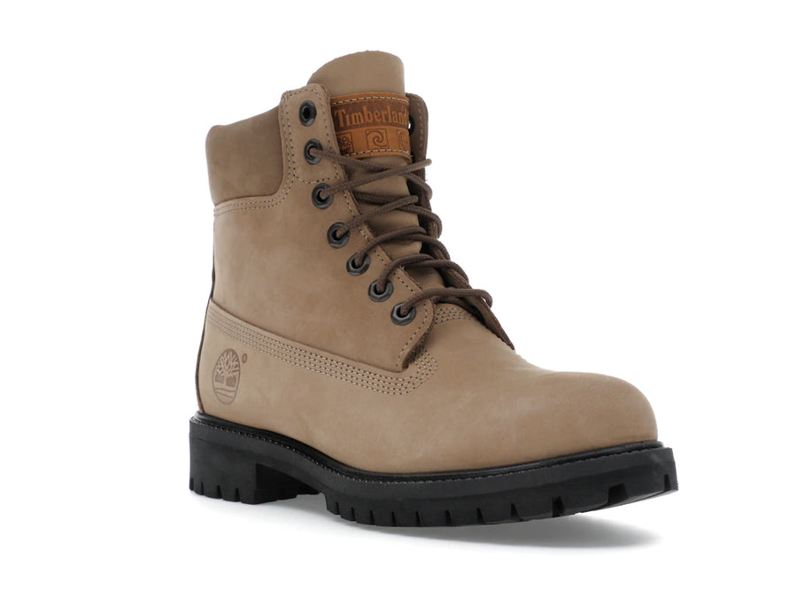 Bottes Timberland Premium imperméables 6" en nubuck beige