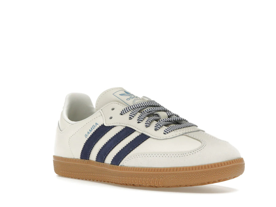 adidas Samba Off White Bleu foncé (Femme)