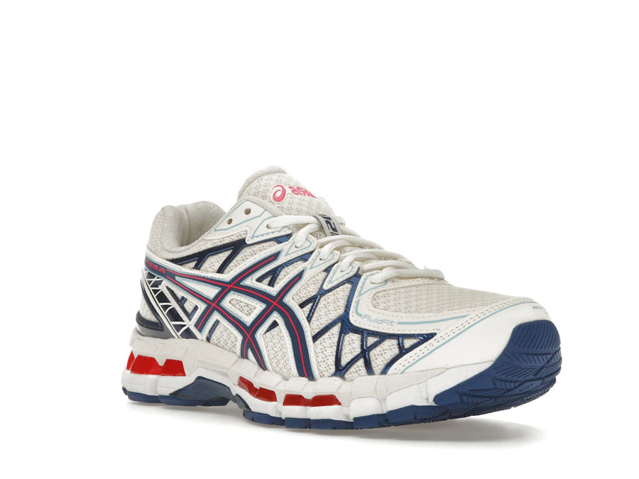 ASICS Gel-Kayano 20 Crème Bleu Rouge