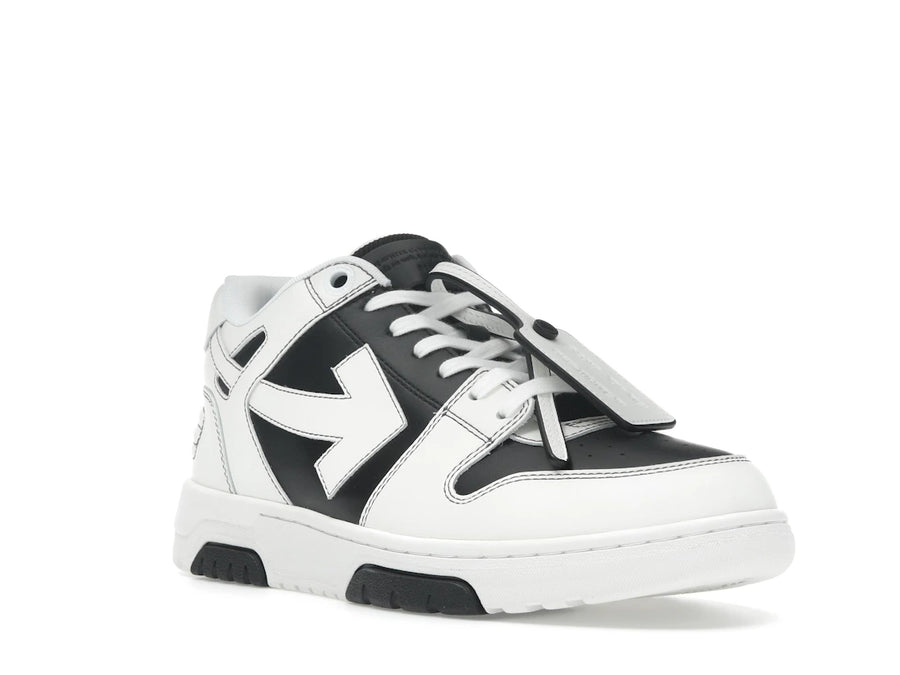 OFF-WHITE Out Of Office OOO Baskets basses noires et blanches