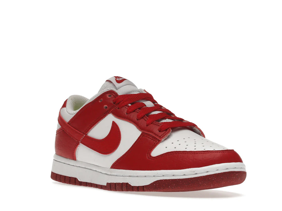 Nike Dunk Low Next Nature Blanc Rouge Gym (Femme)