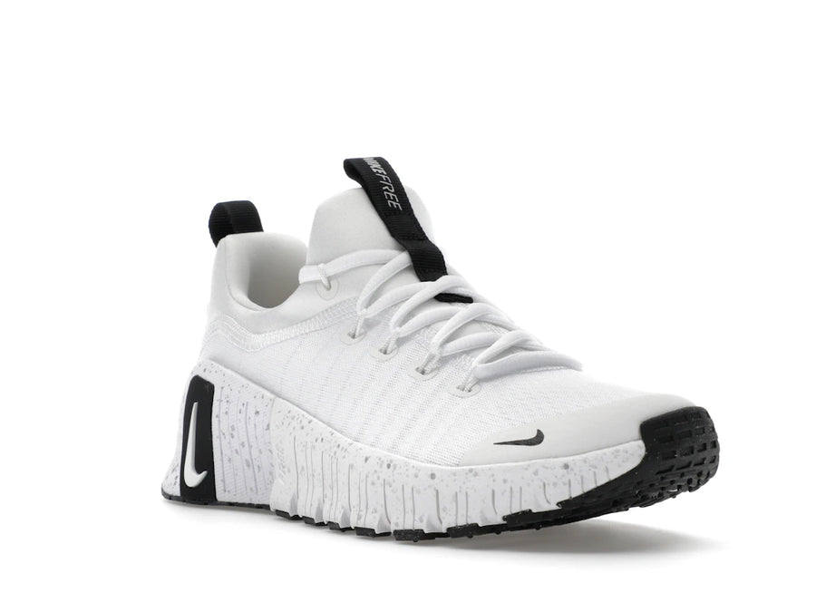Nike Free Metcon 6 White Metallic Silver Light Smoke Grey Black (Women's)
