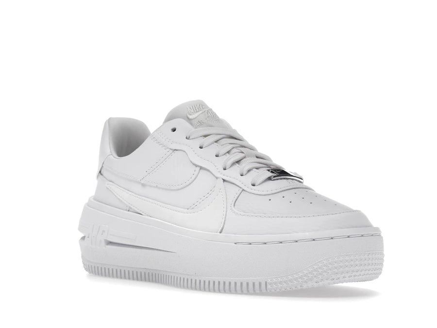 Nike Air Force 1 PLT.AF.ORM Triple White (Women's)