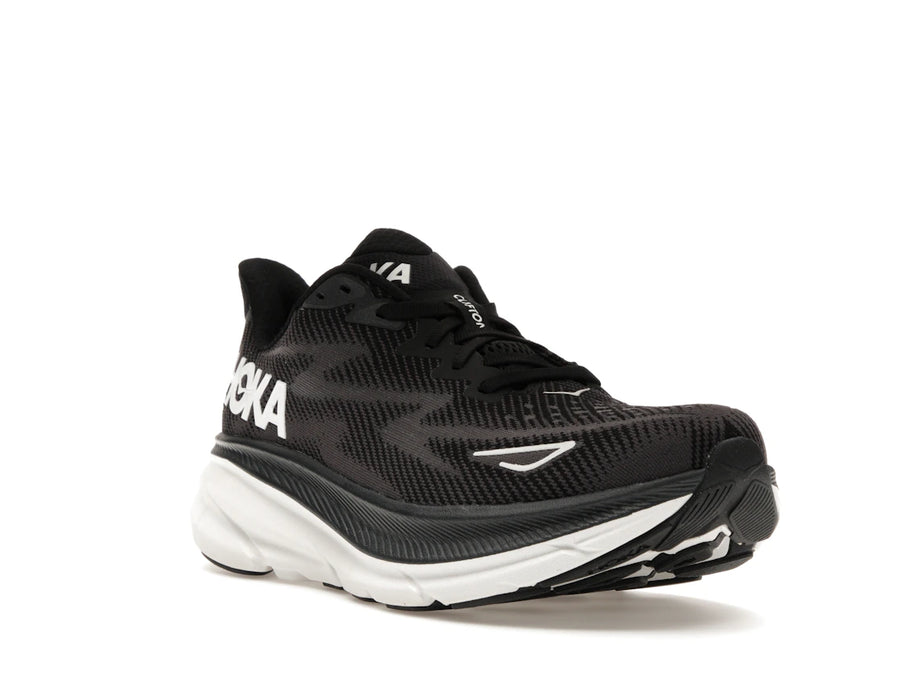 Hoka One One Clifton 9 Noir Blanc