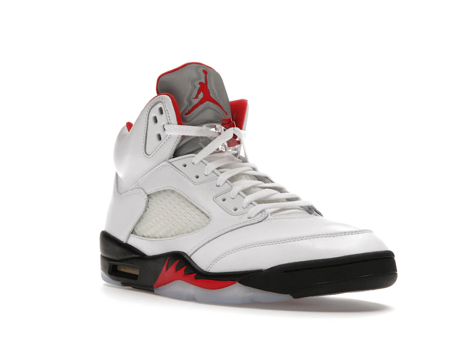 Jordan 5 Retro Fire Red Silver Tongue (2020)
