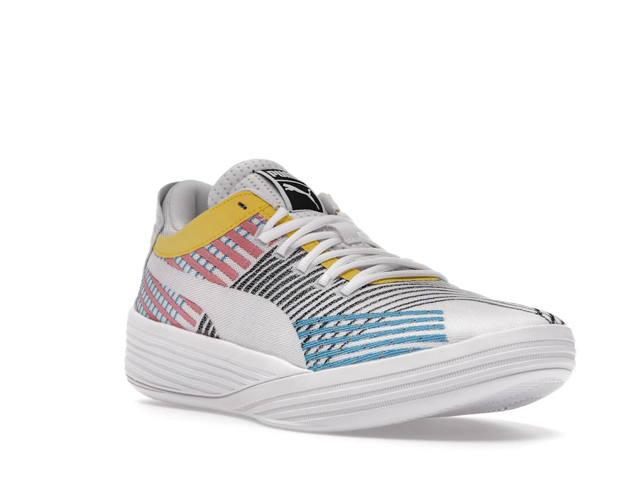 Puma Clyde All-Pro White Blue Atoll