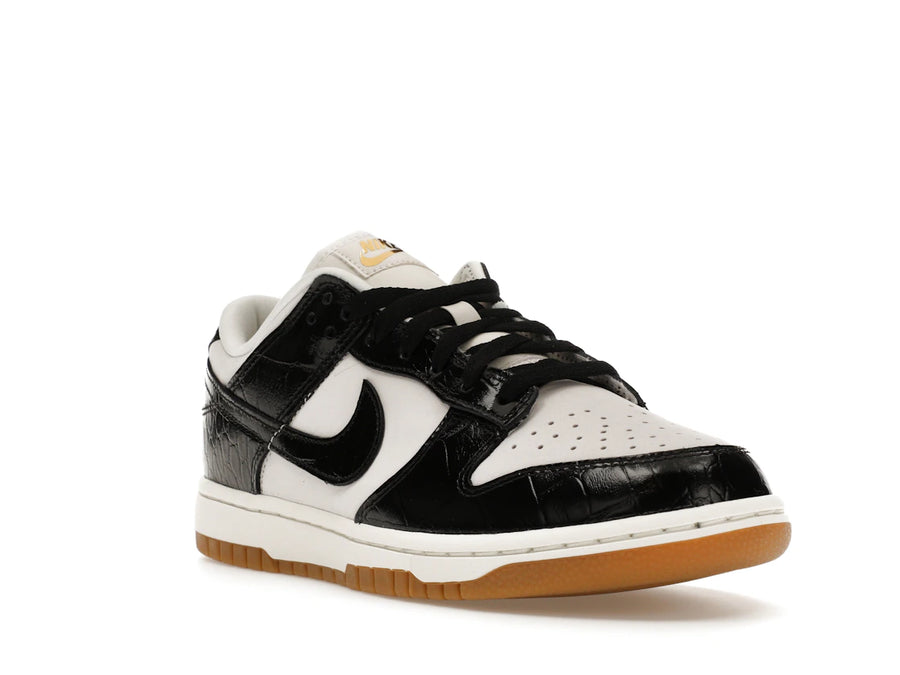 Nike Dunk Low LX Noir Croc (Femme)