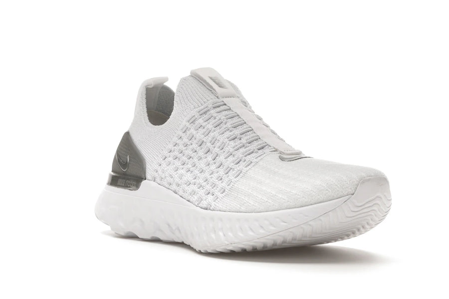 Nike React Phantom Run Flyknit 2 Blanc Platine Pur (Femme)