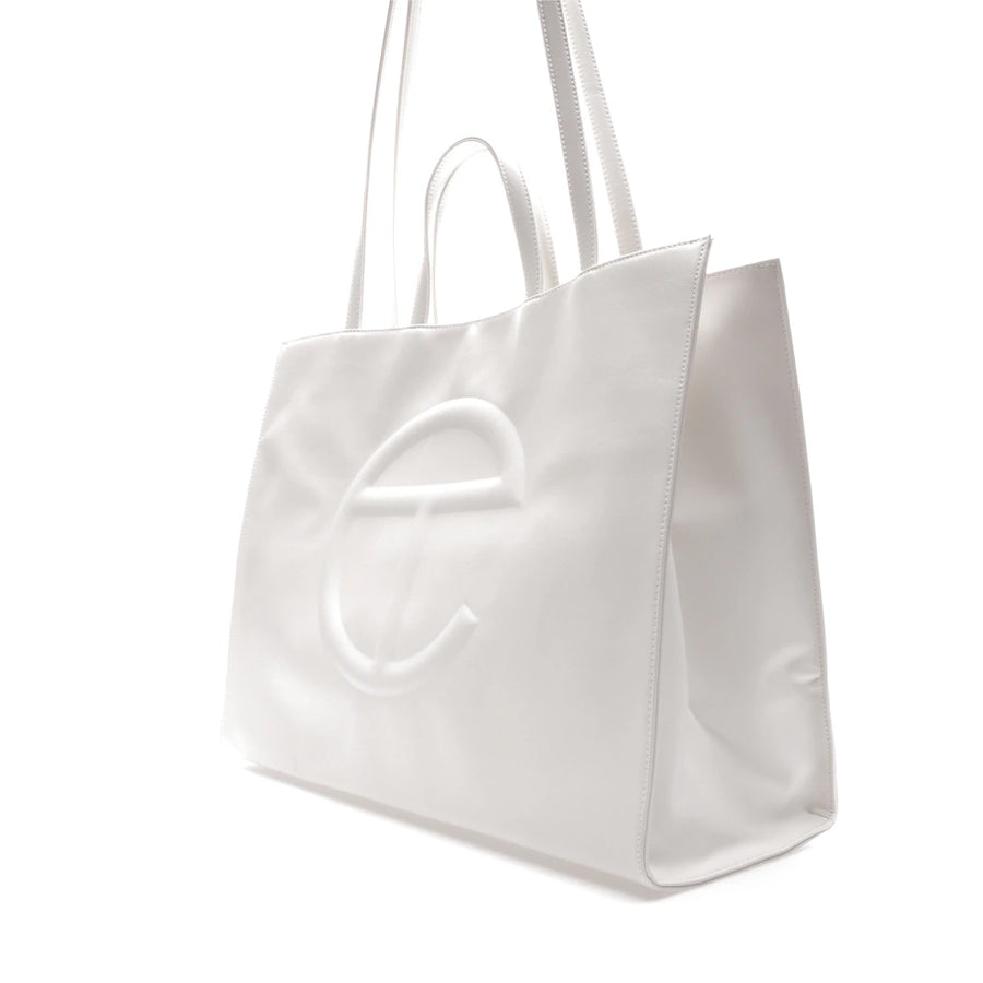 Sac cabas Telfar grand blanc