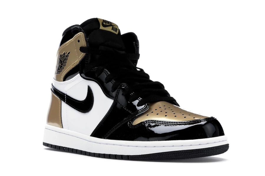 Jordan 1 Retro High NRG Patent Gold Toe