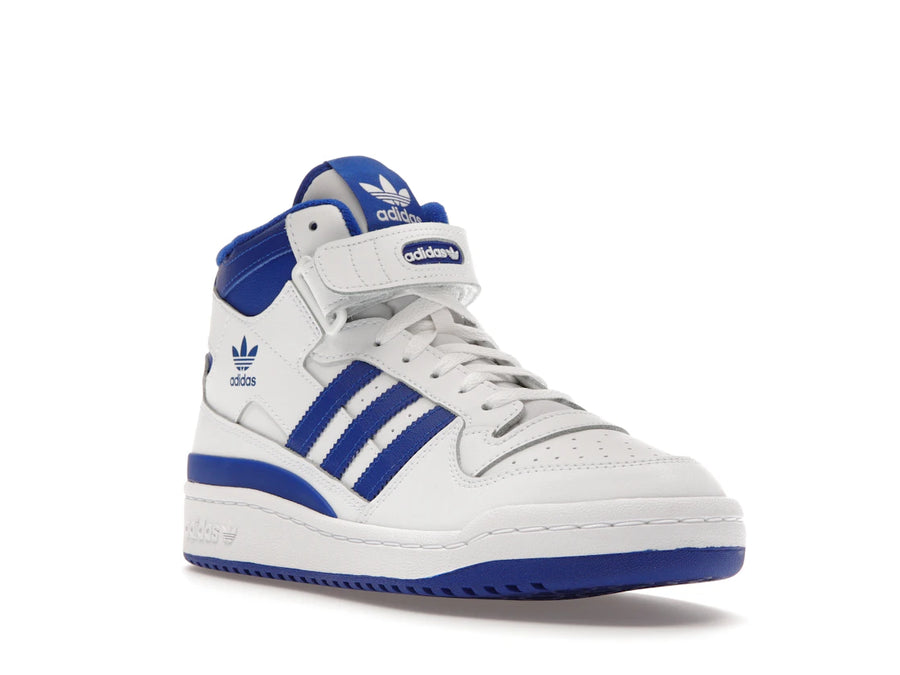 adidas Forum Mid Blanc Royal