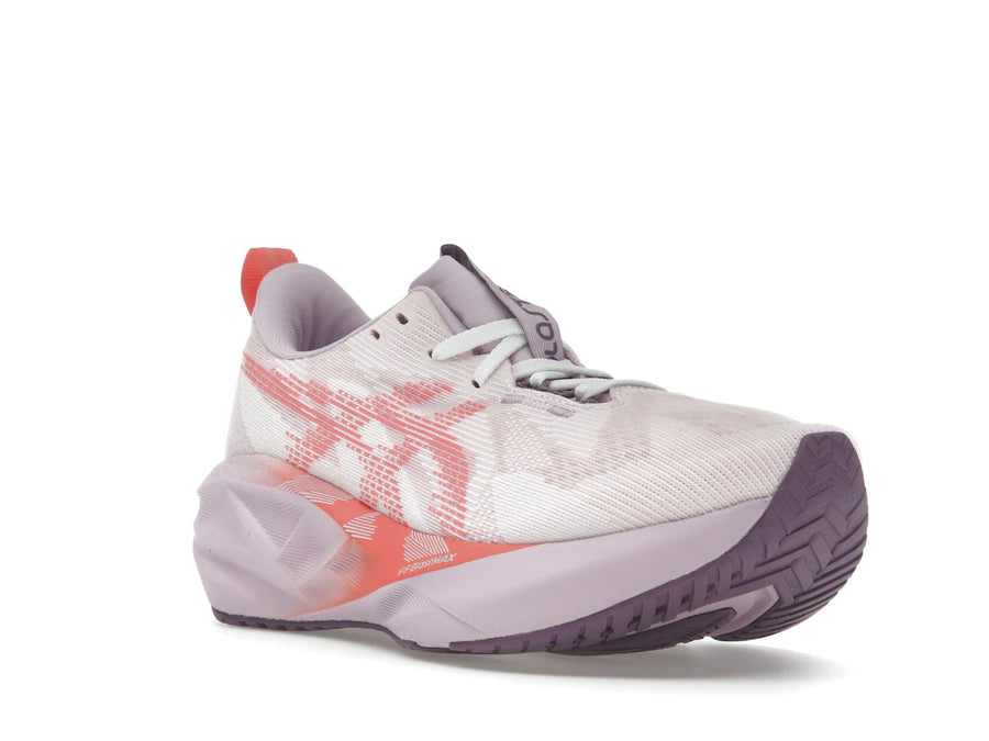 ASICS Novablast 5 Blanc Récif Corail (Femme)