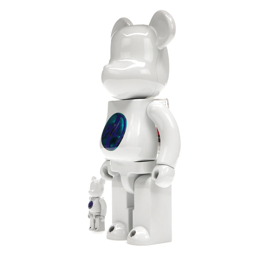 Bearbrick PiL 100% &amp; 400% Set Chrome Ver.