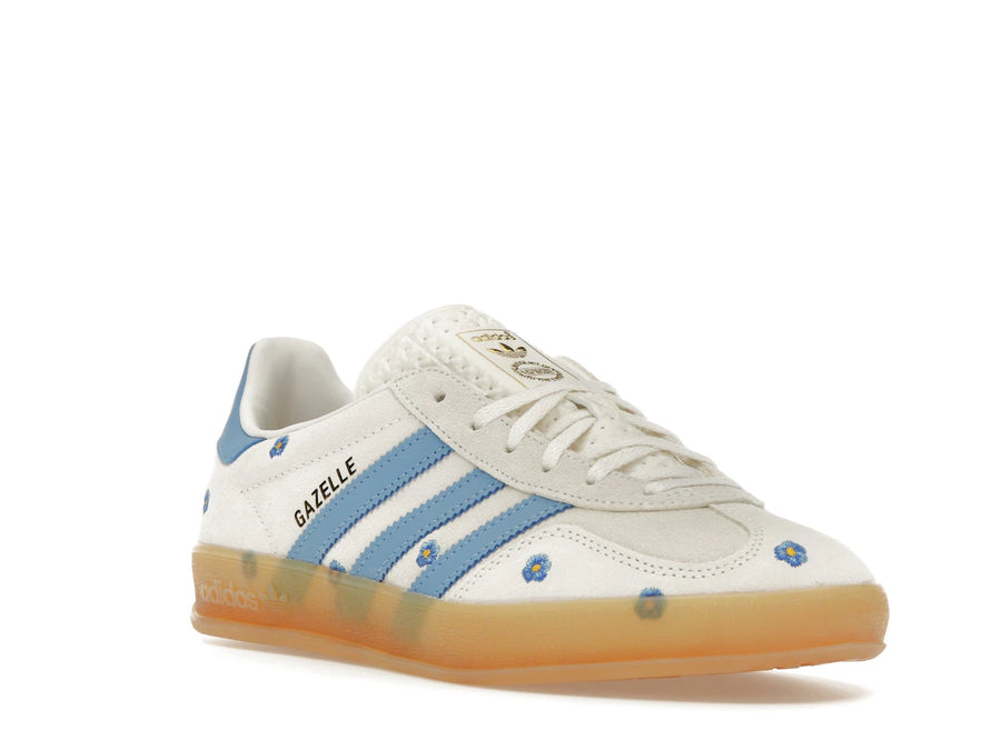 adidas Gazelle Indoor Bleu clair à motif floral (Femme)