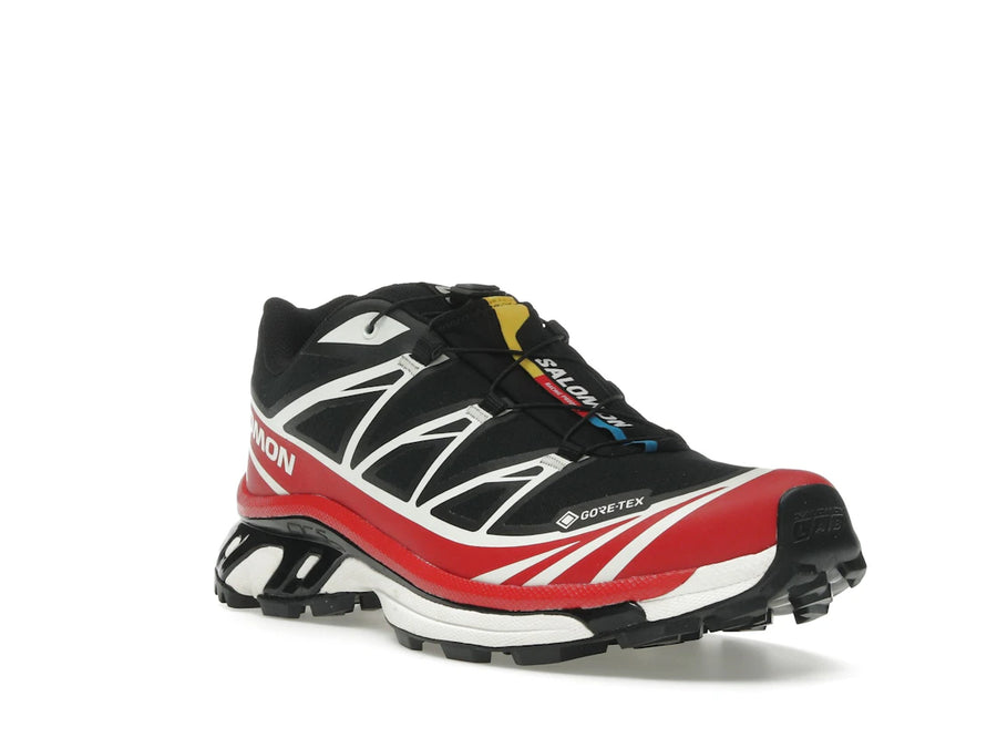 Salomon XT-6 Gore-Tex Noir Flamme Écarlate