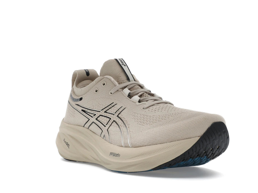ASICS Gel-Nimbus 26 Gris Plume Noir