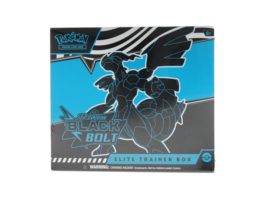2025 Pokémon Scarlet & Violet Black Bolt Elite Trainer Box
