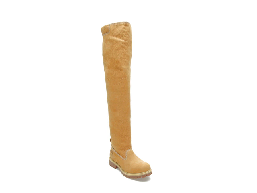 Bottes hautes Timberland à enfiler x Telfar Wheat